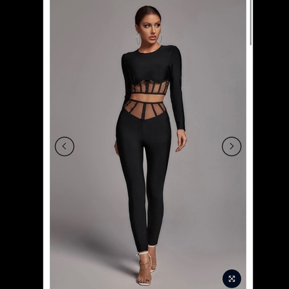 Black Mesh Set - Picture 2 of 2